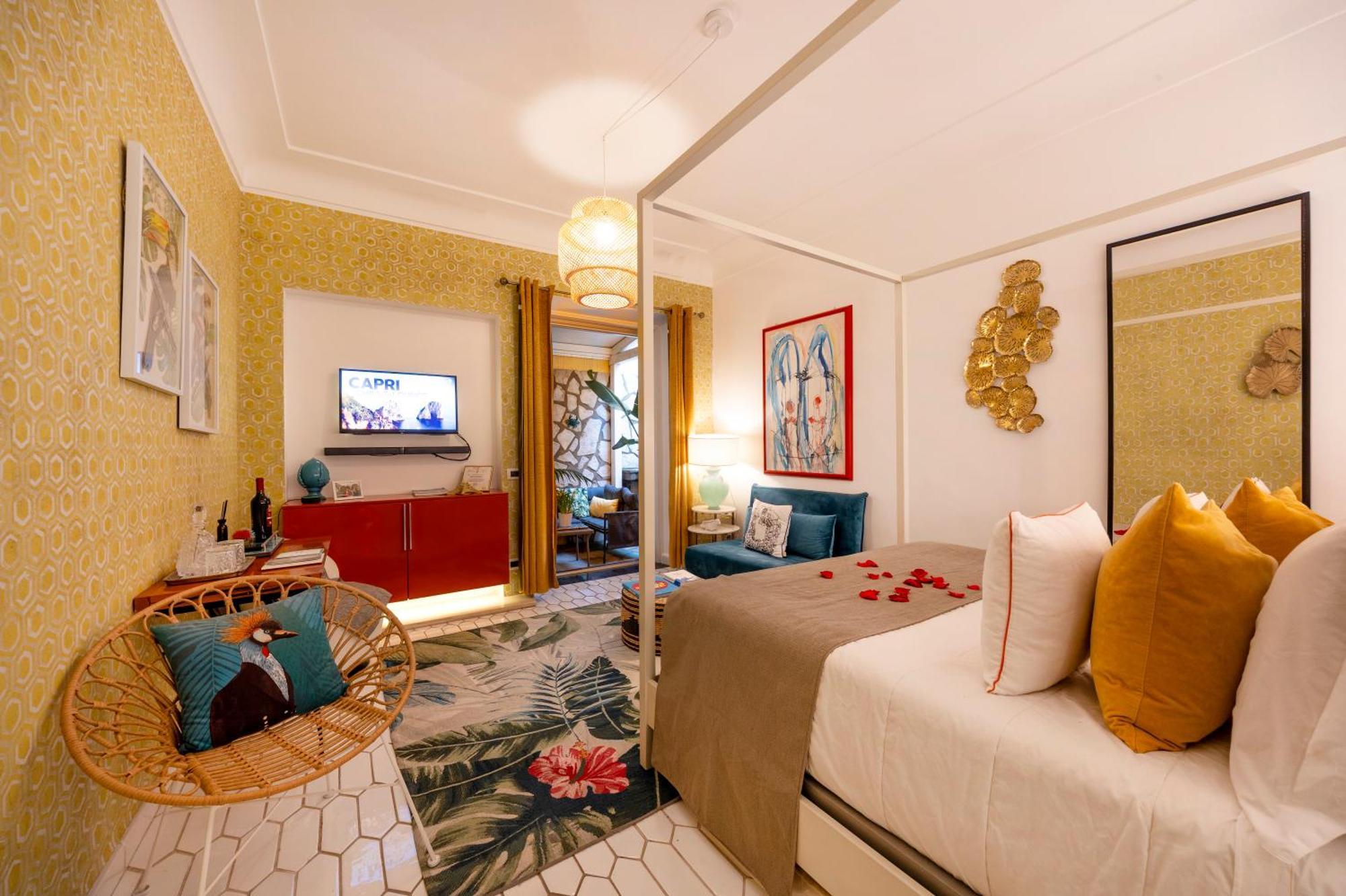 Suite Apartment Capri Con Jacuzzi In Piazzetta Exterior foto