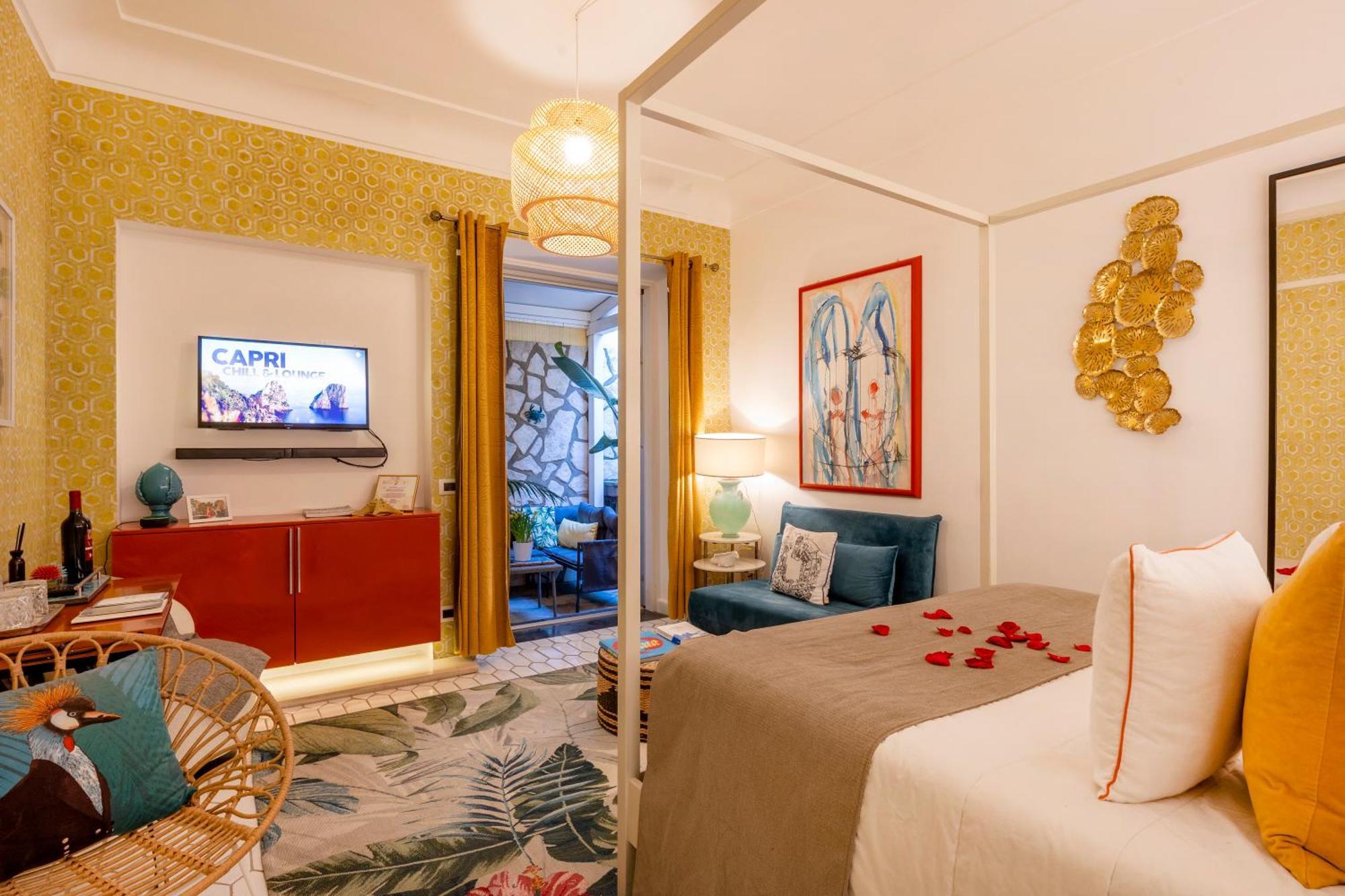 Suite Apartment Capri Con Jacuzzi In Piazzetta Exterior foto